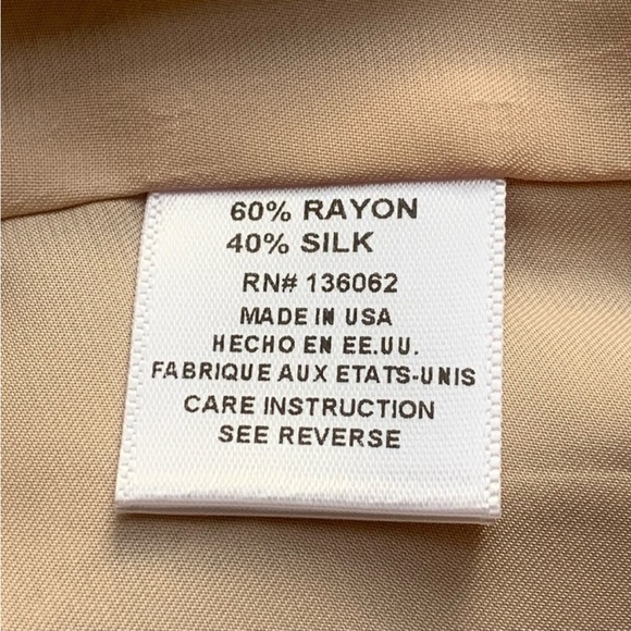 Lavender Brown Silk Blend Romper - Picture 8 of 11